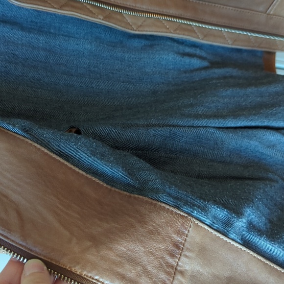 Massimo Dutti flight leather jacket - Picture 12 of 12